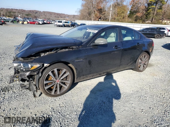 2017 Jaguar XE 35t Prestige with VIN SAJAK4BVXHA974414, listed as a Copart auction lot 83154954 with 98,913 mi miles and Salvage Title. Bid and sale history available at carsss.com. Image 1.
