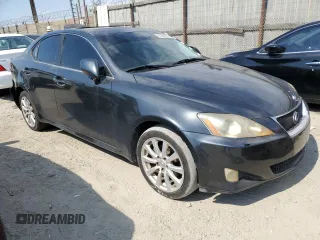 2008 Lexus IS 250 with VIN JTHCK262085016627, listed as a Copart auction lot 65396385 with 198,310 mi miles and Clean title. Bid and sale history available at DreamBid. Image 4.