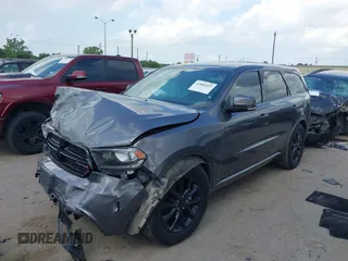 2017 Dodge Durango GT with VIN 1C4RDHDG9HC898223, listed as a IAAI auction lot 42086412 with 169,518 mi miles and . Bid and sale history available at DreamBid. Image 2.