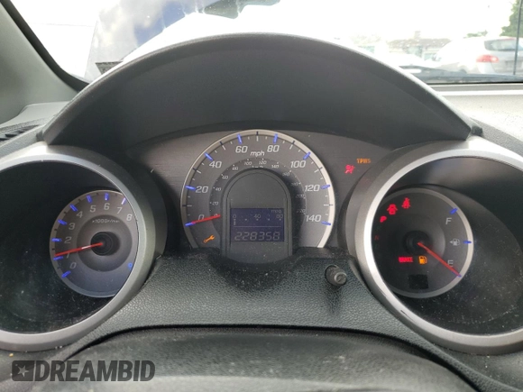 2010 Honda Fit Sport with VIN JHMGE8H44AC013385, listed as a Copart auction lot 63216515 with 228,358 mi miles and Salvage title. Bid and sale history available at DreamBid. Image 9.