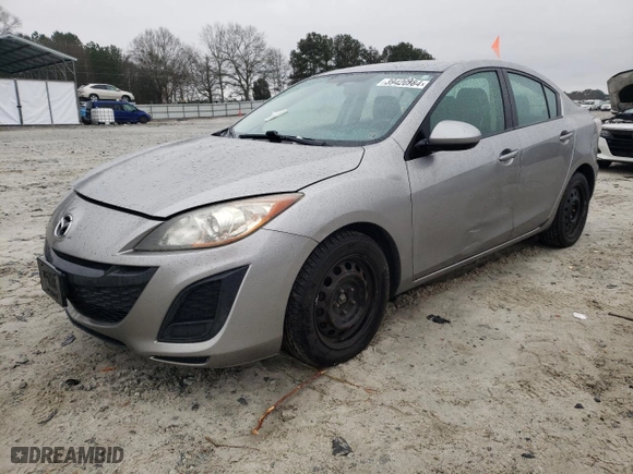2011 Mazda Mazda3 i Sport with VIN JM1BL1UF5B1377375, listed as a Copart auction lot 39420984 with NaN miles and Non Repairable. Bid and sale history available at carsss.com. Image 1.