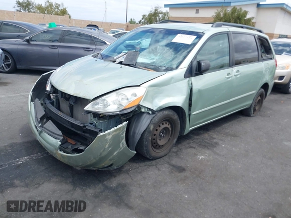 2008 Toyota Sienna CE with VIN 5TDZK23C58S148429, listed as a IAAI auction lot 42127318 with 152,163 mi miles and . Bid and sale history available at DreamBid. Image 2.