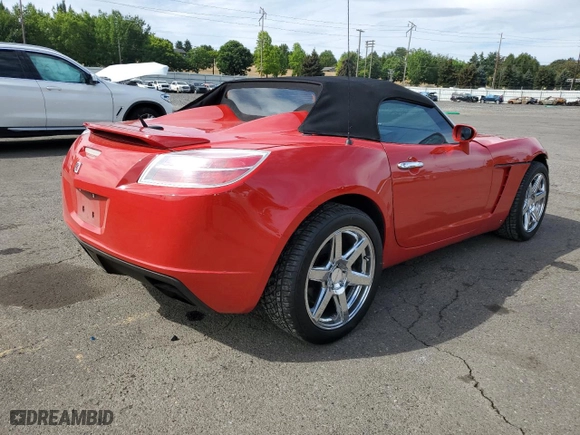 2007 Saturn Sky with VIN 1G8MB35B47Y100549, listed as a Copart auction lot 68040564 with 131,085 mi miles and Salvage Title. Bid and sale history available at carsss.com. Image 3.