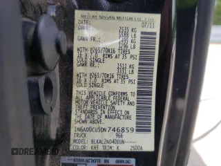 2013 Nissan Frontier SV with VIN 1N6AD0CU5DN746859, listed as a Copart auction lot 60969135 with 122,282 mi miles and Salvage title. Bid and sale history available at DreamBid. Image 12.