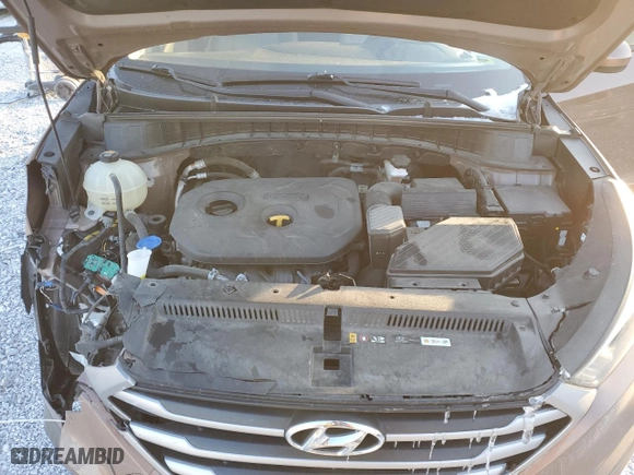 2017 Hyundai Tucson SE with VIN KM8J3CA43HU379493, listed as a Copart auction lot 41434805 with 103,763 mi miles and Salvage Title. Bid and sale history available at carsss.com. Image 12.