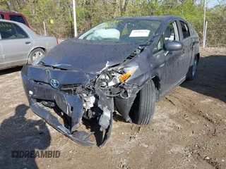 2011 Toyota Prius I with VIN JTDKN3DU4B1377629, listed as a IAAI auction lot 41994624 with 120,950 mi miles and . Bid and sale history available at DreamBid. Image 18.