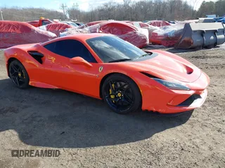 2021 Ferrari F8 z VIN ZFF92LLAXM0268231, wystawiony jako IAAI lot #41442929 z przebiegiem 6157 mil mil oraz . Historia ofert i sprzedaży dostępna na DreamBid. Obrazek 1.
