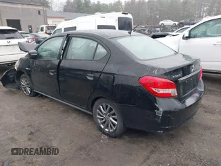 2019 Mitsubishi Mirage G4 SE with VIN ML32F4FJ3KHF04552, listed as a IAAI auction lot 41843111 with 192,463 mi miles. Bid and sale history available at carsss.com. Image 14.