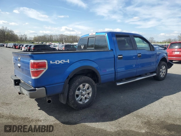 2013 Ford F-150 XL with VIN 1FTFW1EF2DFA71117, listed as a Copart auction lot 53918035 with 139,213 mi miles and Salvage Title. Bid and sale history available at DreamBid. Image 3.
