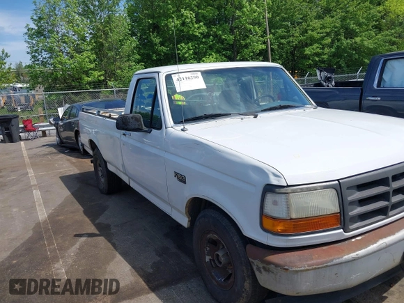 1995 Ford F-150 with VIN 1FTDF15Y3SNA03081, listed as a IAAI auction lot 42116290 with 202,907 mi miles. Bid and sale history available at carsss.com. Image 6.