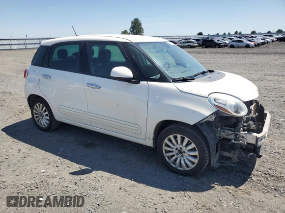 2014 FIAT 500L Easy z VIN ZFBCFABH5EZ019380, wystawiony jako Copart lot #62758775 z przebiegiem 154 298 mil mil oraz Szkoda całkowita • Salvage title. Historia ofert i sprzedaży dostępna na DreamBid. Obrazek 4.