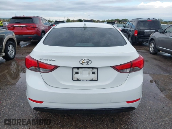 2015 Hyundai Elantra SE with VIN 5NPDH4AE4FH634483, listed as a IAAI auction lot 40779391 with 176,439 mi miles and . Bid and sale history available at DreamBid. Image 16.