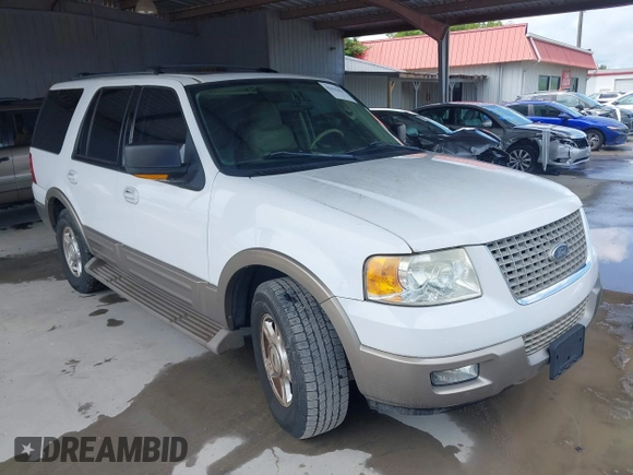 2003 Ford Expedition Eddie Bauer with VIN 1FMEU17W73LC16937, listed as a IAAI auction lot 42631651 with 203,144 mi miles and . Bid and sale history available at DreamBid. Image 6.