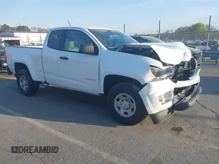 2018 Chevrolet Colorado 2WD Work Truck z VIN 1GCHSBEA2J1148544, wystawiony jako IAAI lot #41907661 z przebiegiem 106 326 mil mil oraz . Historia ofert i sprzedaży dostępna na DreamBid. Obrazek 1.