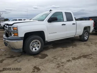 2015 Chevrolet Silverado 1500 LS with VIN 1GCRCPEH7FZ197131, listed as a Copart auction lot 44955095 with 87,608 mi miles and Salvage Title. Bid and sale history available at carsss.com. Image 1.