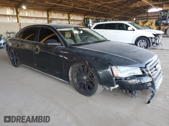 2011 Audi A8 z VIN WAURVAFD5BN019557, wystawiony jako Copart lot #54801035 z przebiegiem 148 688 mil mil oraz Tytuł czysty. Historia ofert i sprzedaży dostępna na DreamBid. Obrazek 4.
