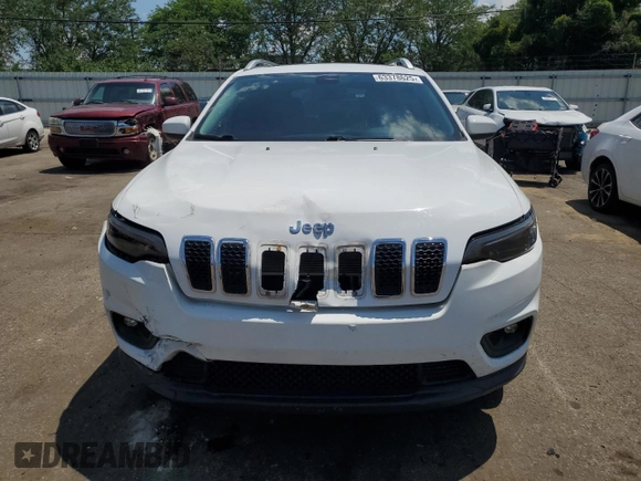 2019 Jeep Cherokee Latitude Plus with VIN 1C4PJMLX3KD251974, listed as a Copart auction lot 63378625 with 59,144 mi miles and Salvage title. Bid and sale history available at DreamBid. Image 5.