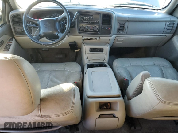 2001 Chevrolet Tahoe LT with VIN 1GNEK13T11J127970, listed as a Copart auction lot 60962374 with 158,158 mi miles and Salvage Title. Bid and sale history available at carsss.com. Image 8.