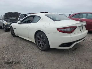 2013 Maserati GranTurismo Sport with VIN ZAM45VLA2D0072081, listed as a Copart auction lot 76554224 with Not provided miles and Non repairable. Bid and sale history available at DreamBid. Image 2.