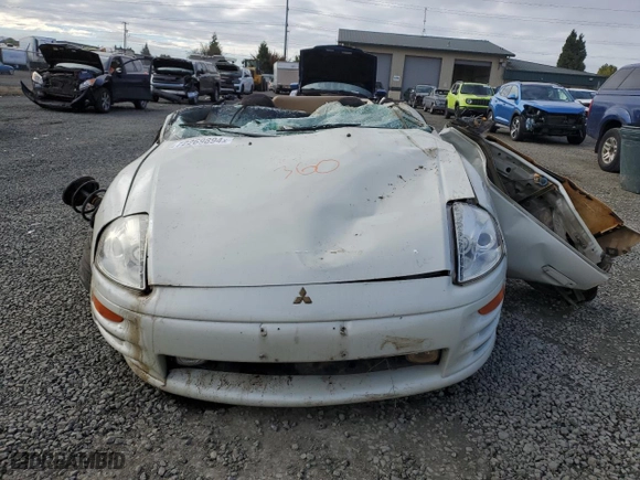 2001 Mitsubishi Eclipse GT with VIN 4A3AE85HX1E088561, listed as a Copart auction lot 72269894 with 0 mi miles and Non Repairable. Bid and sale history available at carsss.com. Image 5.