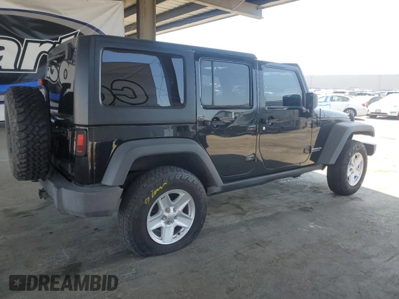 2011 Jeep Wrangler Unlimited Rubicon with VIN 1J4HA6H1XBL589103, listed as a Copart auction lot 59371155 with 156,320 mi miles and Salvage title. Bid and sale history available at DreamBid. Image 3.