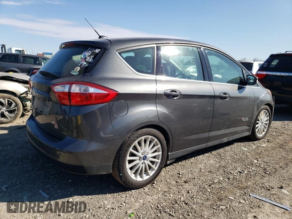 2016 Ford C-Max Energi SEL with VIN 1FADP5CUXGL114403, listed as a Copart auction lot 47727214 with 75,601 mi miles and Salvage Title. Bid and sale history available at carsss.com. Image 3.