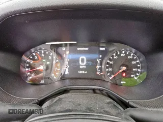 2025 Jeep Compass Trailhawk with VIN 3C4NJDDN0ST536792, listed as a Copart auction lot 61690425 with 14,512 mi miles and Clean title. Bid and sale history available at DreamBid. Image 9.