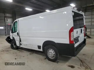 2023 Ram ProMaster Cargo with VIN 3C6LRVVGXPE551194, listed as a Copart auction lot 88544435 with Not Provided miles and Salvage Title. Bid and sale history available at DreamBid. Image 2.