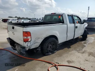2007 Ford F-150 STX with VIN 1FTRX12W87NA09522, listed as a Copart auction lot 43611105 with Not provided miles and Salvage title. Bid and sale history available at DreamBid. Image 3.