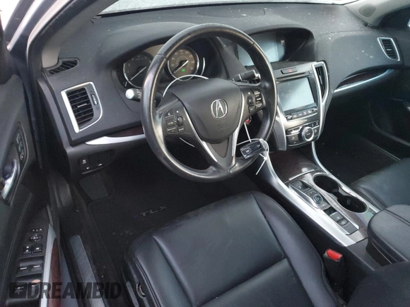 2016 Acura TLX V6 with VIN 19UUB2F35GA002650, listed as a Copart auction lot 72422223 with 0 mi miles. Bid and sale history available at carsss.com. Image 8.