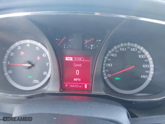 2017 GMC Terrain SLE with VIN 2GKALNEK3H6243358, listed as a IAAI auction lot 41630167 with 164,252 mi miles. Bid and sale history available at carsss.com. Image 7.