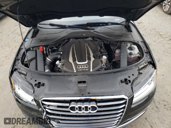 2015 Audi A8 L 4.0T with VIN WAU32AFD7FN004904, listed as a Copart auction lot 38942883 with 80,205 mi miles. Bid and sale history available at carsss.com. Image 11.