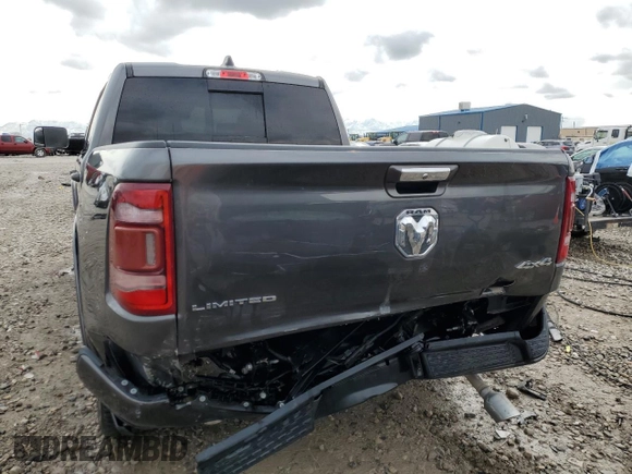 2019 Ram 1500 Limited z VIN 1C6SRFHT4KN561850, wystawiony jako Copart lot #51494425 z przebiegiem 74 897 mil mil oraz Szkoda całkowita • Salvage title. Historia ofert i sprzedaży dostępna na DreamBid. Obrazek 6.