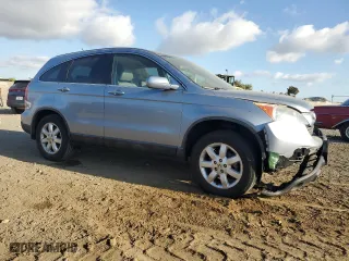 2009 Honda CR-V EX-L with VIN 5J6RE387X9L024310, listed as a Copart auction lot 81202494 with 112,044 mi miles and Salvage Title. Bid and sale history available at carsss.com. Image 4.
