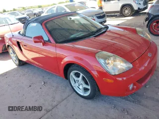 2004 Toyota MR2 z VIN JTDFR320840070477, wystawiony jako Copart lot #77913024 z przebiegiem 60 694 mil mil oraz Szkoda całkowita • Salvage title. Historia ofert i sprzedaży dostępna na DreamBid. Obrazek 4.