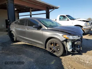 2018 Ford Fusion SE with VIN 3FA6P0H76JR192572, listed as a Copart auction lot 50030255 with 141,689 mi miles and Salvage Title. Bid and sale history available at DreamBid. Image 4.