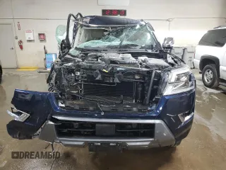 2021 Nissan Armada Platinum with VIN JN8AY2DBXM9791731, listed as a Copart auction lot 51018365 with Not provided miles and Non repairable. Bid and sale history available at DreamBid. Image 5.