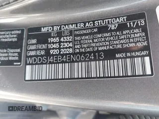 2014 Mercedes-Benz CLA 250 с VIN WDDSJ4EB4EN062413, выставлен на аукционе IAAI как лот 42537164 с пробегом Не указан миль и . История ставок и продаж доступна на DreamBid. Изображение 9.