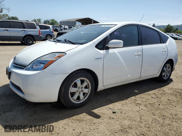 2007 Toyota Prius with VIN JTDKB20U277570083, listed as a Copart auction lot 54556005 with 217,402 mi miles and Salvage Title. Bid and sale history available at carsss.com. Image 1.