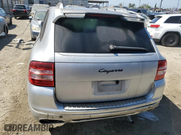 2005 Porsche Cayenne with VIN WP1AA29P55LA23789, listed as a Copart auction lot 61156574 with 166,621 mi miles and Clean Title. Bid and sale history available at carsss.com. Image 6.