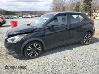 2020 Nissan Kicks SV with VIN 3N1CP5CV0LL529455, listed as a Copart auction lot 47615065 with 88,605 mi miles and Salvage Title. Bid and sale history available at DreamBid. Image 1.