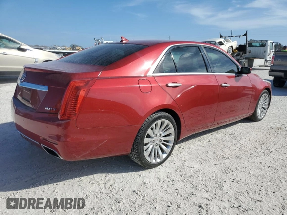 2014 Cadillac CTS Performance RWD with VIN 1G6AS5SX0E0132207, listed as a Copart auction lot 76741764 with 123,326 mi miles and Salvage title. Bid and sale history available at DreamBid. Image 3.