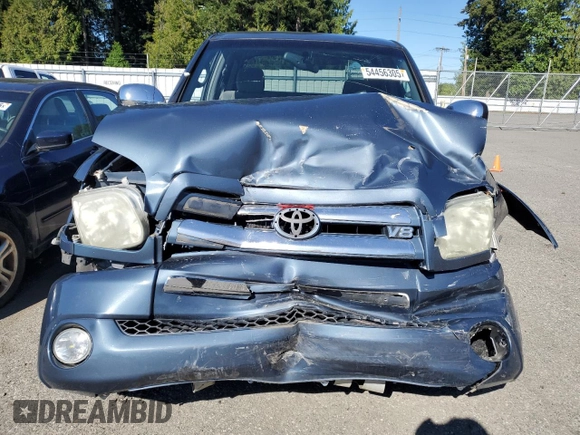 2005 Toyota Tundra SR5 with VIN 5TBDT44145S500565, listed as a Copart auction lot 54456305 with Not Provided miles and Salvage Title. Bid and sale history available at DreamBid. Image 5.