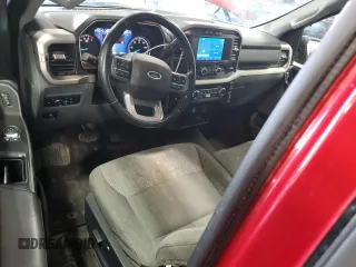 2021 Ford F-150 XL with VIN 1FTMF1EP1MKD58908, listed as a Copart auction lot 51417405 with 60,962 mi miles and Salvage title. Bid and sale history available at DreamBid. Image 8.