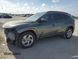 2022 Hyundai Tucson SEL with VIN 5NMJB3AE7NH113722, listed as a Copart auction lot 58728325 with 45,883 mi miles and Non repairable. Bid and sale history available at DreamBid. Image 1.