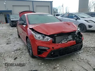 2020 Kia Forte GT-Line with VIN 3KPF34ADXLE207047, listed as a Copart auction lot 46917585 with 33,120 mi miles and Non Repairable. Bid and sale history available at carsss.com. Image 14.