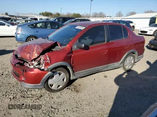2003 Toyota ECHO with VIN JTDBT123330281907, listed as a Copart auction lot 42424005 with 0 mi miles and Salvage Title. Bid and sale history available at carsss.com. Image 1.