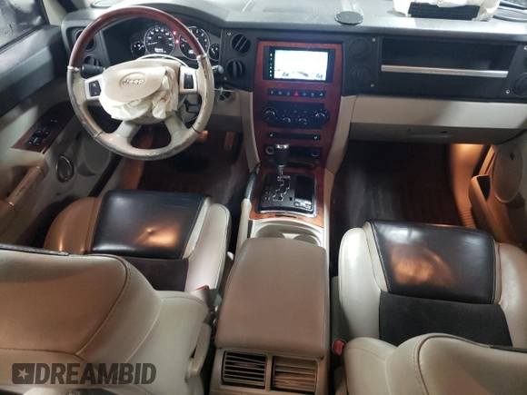 2008 Jeep Commander Overland with VIN 1J8HG68268C152908, listed as a Copart auction lot 87870905 with 190,419 mi miles and Salvage Title. Bid and sale history available at carsss.com. Image 8.