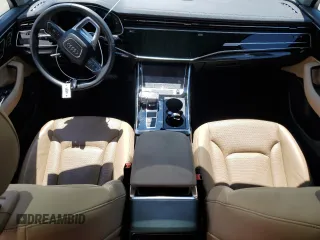 2023 Audi Q7 Premium Plus with VIN WA1LXBF71PD030355, listed as a Copart auction lot 58816255 with 39,353 mi miles and Salvage title. Bid and sale history available at DreamBid. Image 8.