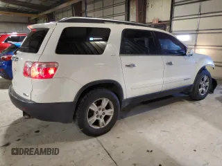 2008 GMC Acadia SLT1 with VIN 1GKEV23708J134349, listed as a Copart auction lot 46836435 with 165,200 mi miles and Salvage Title. Bid and sale history available at DreamBid. Image 3.